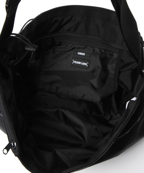 CHUCK(チャック)の「【UNISEX】CHUCK/ミディCross Bag 2238925(ショルダーバッグ・レディース・ブラック・FREE)」の8枚目の写真