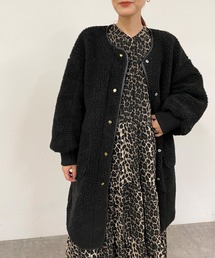 リバーシブルキルティングコート