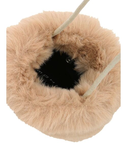 LAGUNAMOON(ラグナムーン)の「【MOHI】ファーショルダーバッグ(ショルダーバッグ・レディース・ブラウン/ベージュ・FREE)」の7枚目の写真