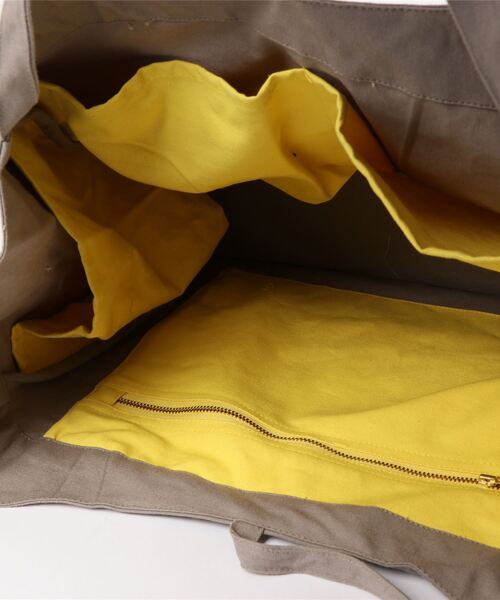 on the day（オンザデイ）の「マーケットバッグ パーテーション L（トートバッグ・レディース・ブルー/イエロー/グレー・FREE）」の22枚目の写真