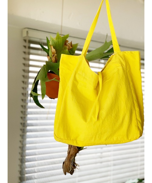 on the day（オンザデイ）の「マーケットバッグ パーテーション L（トートバッグ・レディース・ブルー/イエロー/グレー・FREE）」の17枚目の写真