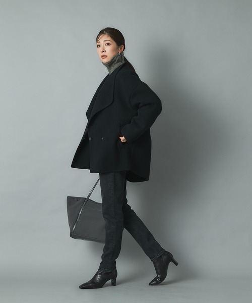 RIVE DROITE(リヴドロワ)の「【R.good(アールドットグッド)】ウエットパンチングトート(トートバッグ・レディース・ブラック/グレー/ベージュ・FREE)」の16枚目の写真