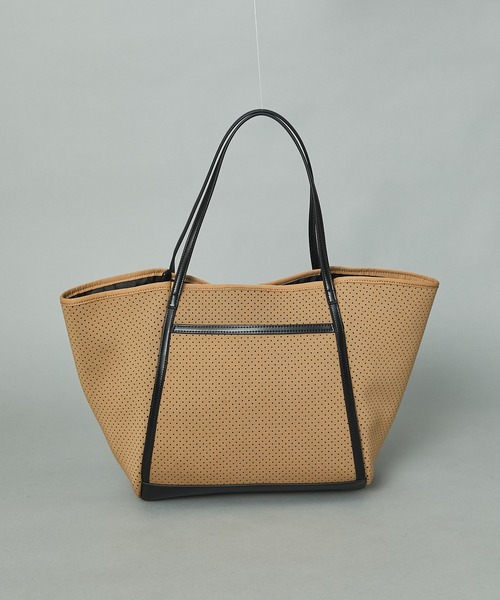 RIVE DROITE(リヴドロワ)の「【R.good(アールドットグッド)】ウエットパンチングトート(トートバッグ・レディース・ブラック/グレー/ベージュ・FREE)」の5枚目の写真