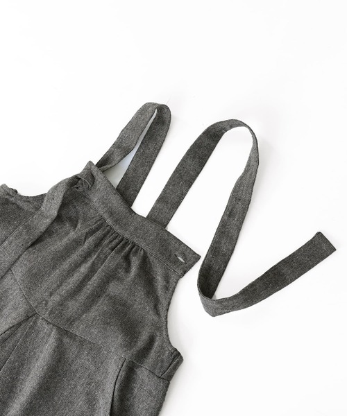 osharewalker（オシャレウォーカー）の「【廃盤】『ツイードコクーンサロペット』（サロペット/オーバーオール・レディース・グレー・FREE）」の18枚目の写真