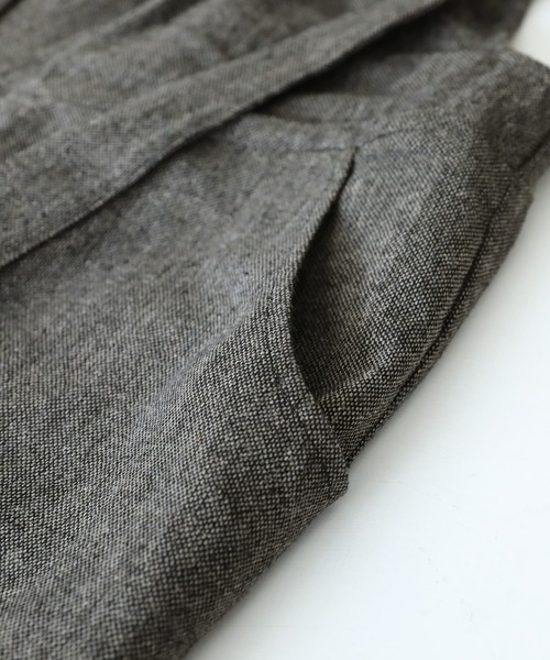 osharewalker（オシャレウォーカー）の「【廃盤】『ツイードコクーンサロペット』（サロペット/オーバーオール・レディース・グレー・FREE）」の16枚目の写真