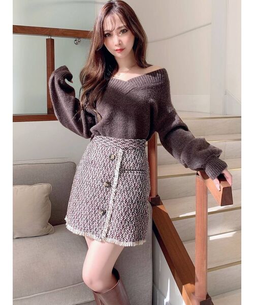 RESEXXY(リゼクシー)の「ツイードデザインスカパン(その他パンツ・レディース・ブラック/その他/その他1・FREE)」の13枚目の写真