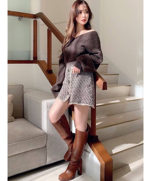 RESEXXY(リゼクシー)の「ツイードデザインスカパン(その他パンツ・レディース・ブラック/その他/その他1・FREE)」の16枚目の写真