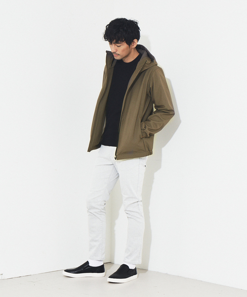 ABAHOUSE GRAY(アバハウスグレイ)の「【裏配色】カノコ プルオーバー クルーネック ニット(ニット/セーター・メンズ・ブラック/ピンクベージュ/グレイッシュブルー/ホワイト・46/48)」の13枚目の写真