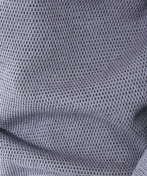 ABAHOUSE GRAY(アバハウスグレイ)の「【裏配色】カノコ プルオーバー クルーネック ニット(ニット/セーター・メンズ・ブラック/ピンクベージュ/グレイッシュブルー/ホワイト・46/48)」の16枚目の写真