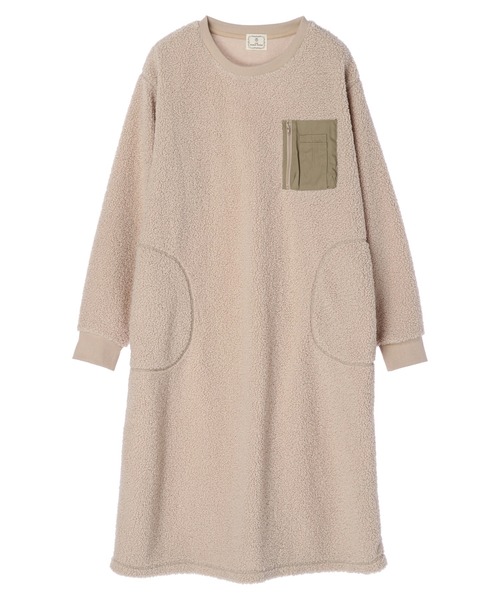 セール ポケット付きボアワンピース ワンピース Craft Standard Boutique クラフトスタンダードブティック のファッション通販 Zozotown