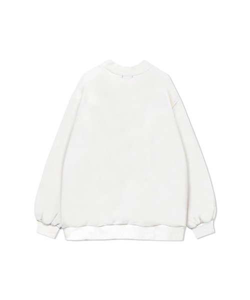 ANDGEEBEE（アンジービー）の「【UNISEX】サークルロゴ裏起毛スウェット（スウェット・レディース・ブラック/ホワイト・MEDIUM）」の14枚目の写真