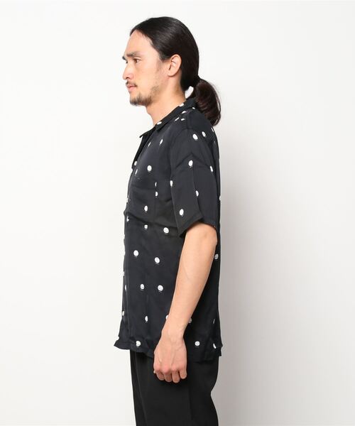 ALLSAINTS(オールセインツ)の「PLANET DOT SHIRT | PLANET ドット シャツ(シャツ/ブラウス・メンズ・ブラック系その他・M/S/XS)」の5枚目の写真