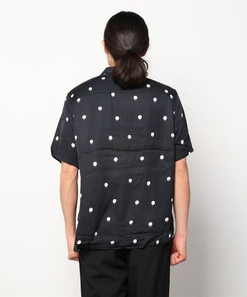 ALLSAINTS(オールセインツ)の「PLANET DOT SHIRT | PLANET ドット シャツ(シャツ/ブラウス・メンズ・ブラック系その他・M/S/XS)」の6枚目の写真
