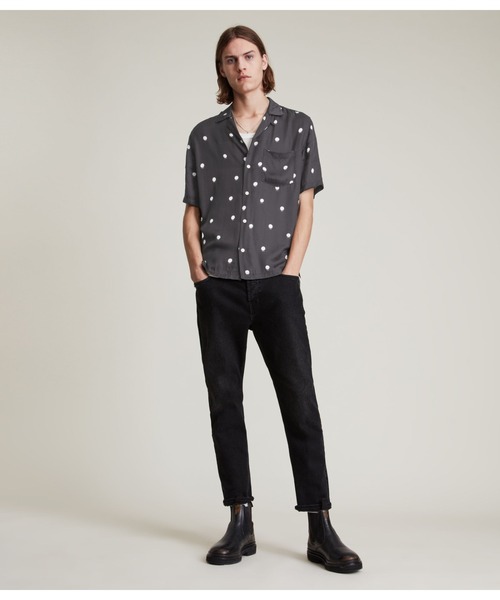 ALLSAINTS(オールセインツ)の「PLANET DOT SHIRT | PLANET ドット シャツ(シャツ/ブラウス・メンズ・ブラック系その他・M/S/XS)」の3枚目の写真