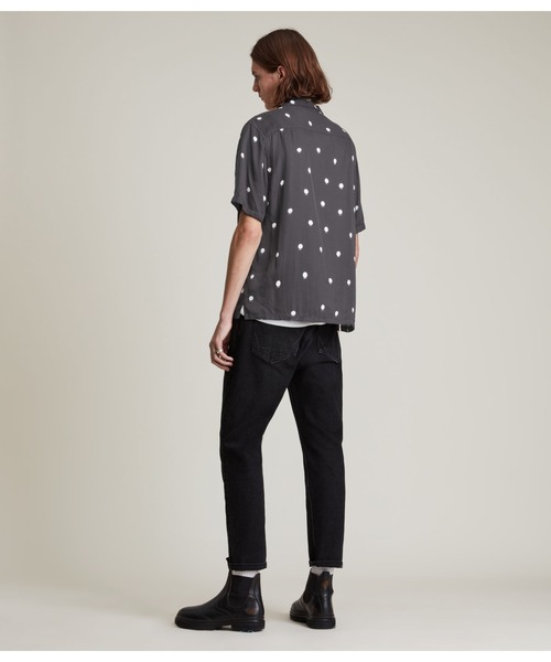 ALLSAINTS(オールセインツ)の「PLANET DOT SHIRT | PLANET ドット シャツ(シャツ/ブラウス・メンズ・ブラック系その他・M/S/XS)」の4枚目の写真