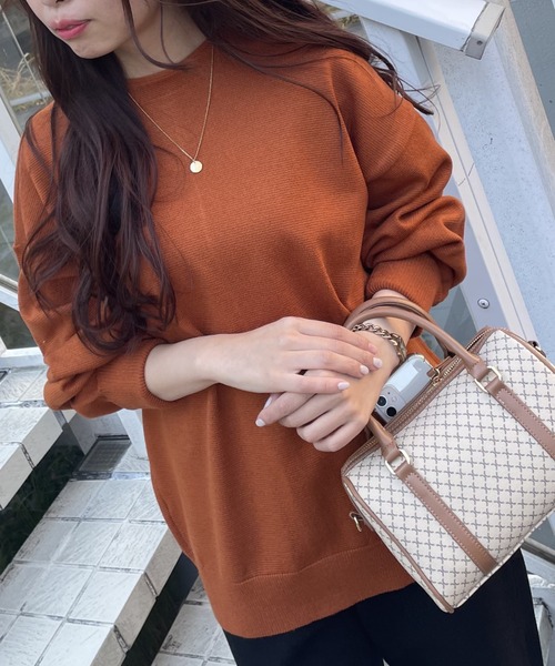 WEGO（ウィゴー）の「WEGO/【WEB限定】2WAYボリュームスリーブカラーカーディガン（カーディガン/ボレロ・レディース・ホワイト/ブラック/サックスブルー/ピンク/グリーン/ダークオレンジ・FREE）」の15枚目の写真