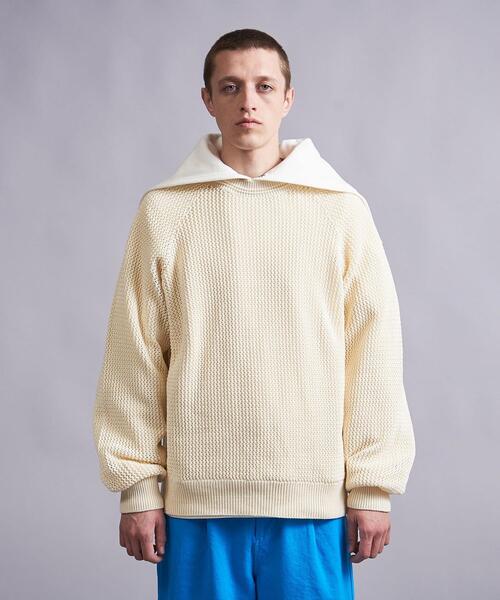 MONKEY TIME（モンキータイム）の「＜monkey time＞ CTN CLSC MESH CN/ニット（ニット/セーター・メンズ・ナチュラル/ケリー・S/M/L）」の2枚目の写真