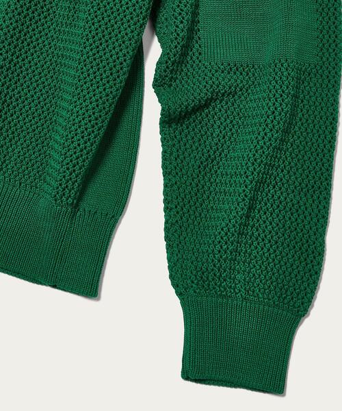 MONKEY TIME（モンキータイム）の「＜monkey time＞ CTN CLSC MESH CN/ニット（ニット/セーター・メンズ・ナチュラル/ケリー・S/M/L）」の4枚目の写真