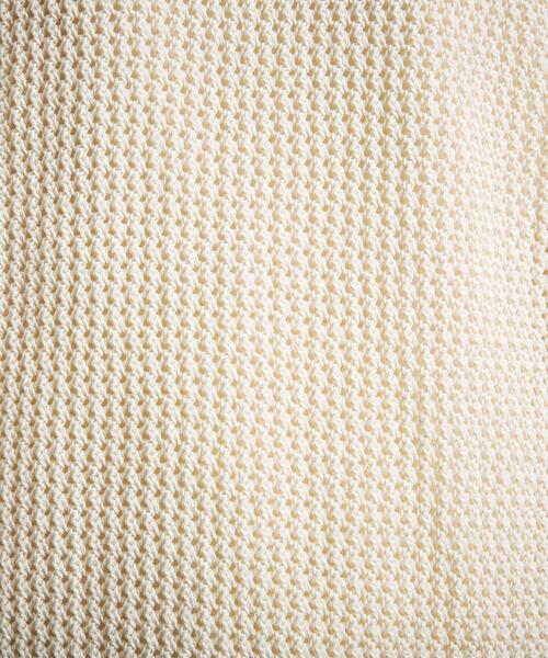 MONKEY TIME（モンキータイム）の「＜monkey time＞ CTN CLSC MESH CN/ニット（ニット/セーター・メンズ・ナチュラル/ケリー・S/M/L）」の7枚目の写真