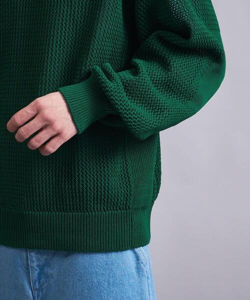MONKEY TIME（モンキータイム）の「＜monkey time＞ CTN CLSC MESH CN/ニット（ニット/セーター・メンズ・ナチュラル/ケリー・S/M/L）」の13枚目の写真