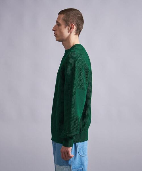 MONKEY TIME（モンキータイム）の「＜monkey time＞ CTN CLSC MESH CN/ニット（ニット/セーター・メンズ・ナチュラル/ケリー・S/M/L）」の11枚目の写真