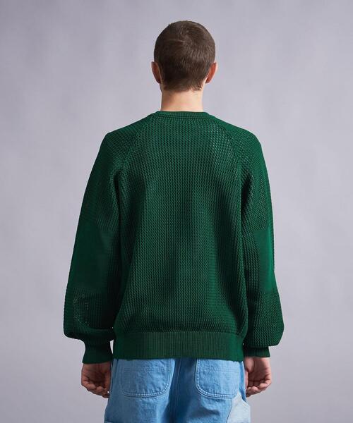 MONKEY TIME（モンキータイム）の「＜monkey time＞ CTN CLSC MESH CN/ニット（ニット/セーター・メンズ・ナチュラル/ケリー・S/M/L）」の16枚目の写真