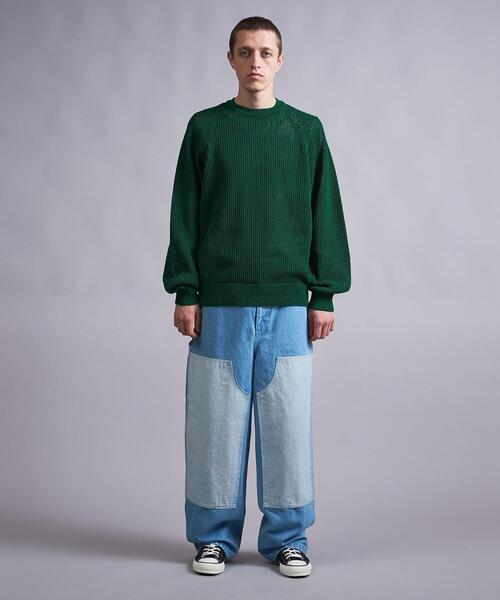 MONKEY TIME（モンキータイム）の「＜monkey time＞ CTN CLSC MESH CN/ニット（ニット/セーター・メンズ・ナチュラル/ケリー・S/M/L）」の17枚目の写真