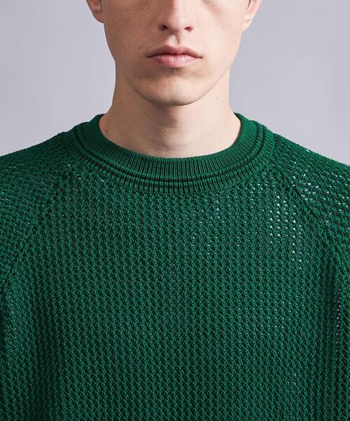 MONKEY TIME（モンキータイム）の「＜monkey time＞ CTN CLSC MESH CN/ニット（ニット/セーター・メンズ・ナチュラル/ケリー・S/M/L）」の18枚目の写真