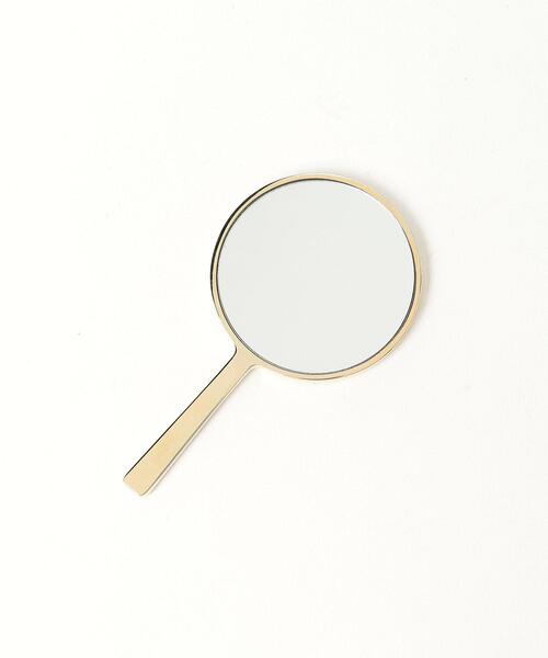 agnes b.（アニエスベー）の「WEB限定 ミラー (OAA04－01)（その他ビューティーグッズ・レディース・ゴールド・FREE）」の3枚目の写真