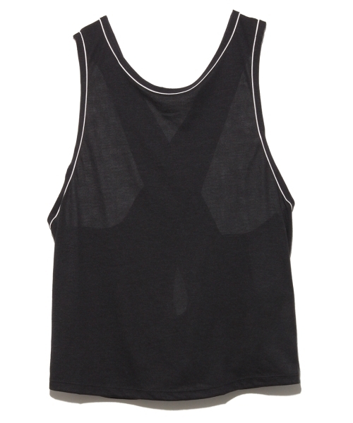 emmi（エミ）の「【NIKE】NY DF ﾌﾟﾘﾝﾄPJ ﾀﾝｸﾄｯﾌﾟ（タンクトップ・レディース・ブラック・MEDIUM/SMALL）」の2枚目の写真