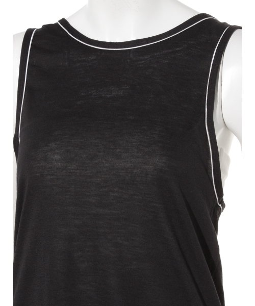 emmi（エミ）の「【NIKE】NY DF ﾌﾟﾘﾝﾄPJ ﾀﾝｸﾄｯﾌﾟ（タンクトップ・レディース・ブラック・MEDIUM/SMALL）」の6枚目の写真