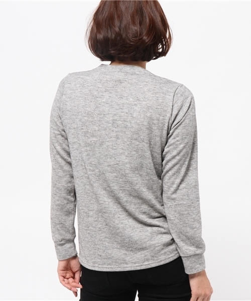 OUTLET(アウトレット)の「【Ciaopanic】レースニットソー(Tシャツ/カットソー・レディース・グレー/ネイビー・FREE)」の5枚目の写真