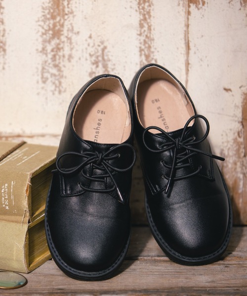BRANSHES(ブランシェス)の「【キメ服】プレーントゥシューズ(ドレスシューズ・キッズ・ブラック・17cm/18cm/19cm/20cm/21cm)」の1枚目の写真