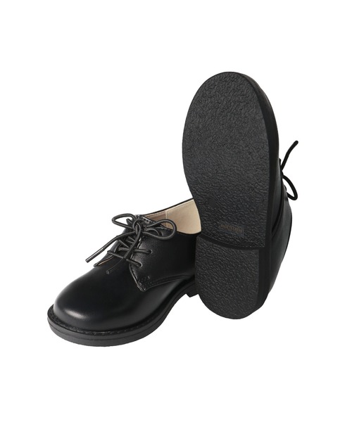 BRANSHES(ブランシェス)の「【キメ服】プレーントゥシューズ(ドレスシューズ・キッズ・ブラック・17cm/18cm/19cm/20cm/21cm)」の4枚目の写真