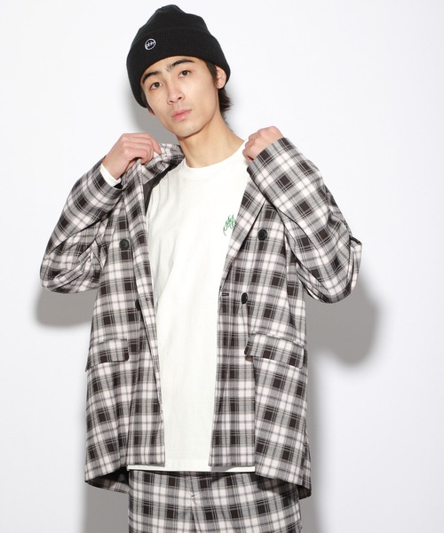 PBLIM（ページボーイリム）の「【PAGEBOYLIM】アソートダブルジャケット（テーラードジャケット・レディース・ブラック系その他/グレー系その他/ライトグリーン系・MEDIUM/LARGE）」の12枚目の写真