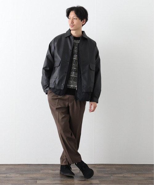 417 EDIFICE（フォーワンセブンエディフィス）の「WOOLLEN ノルディックセーター（ニット/セーター・メンズ・ホワイト/ブラック・SMALL/MEDIUM/LARGE）」の15枚目の写真