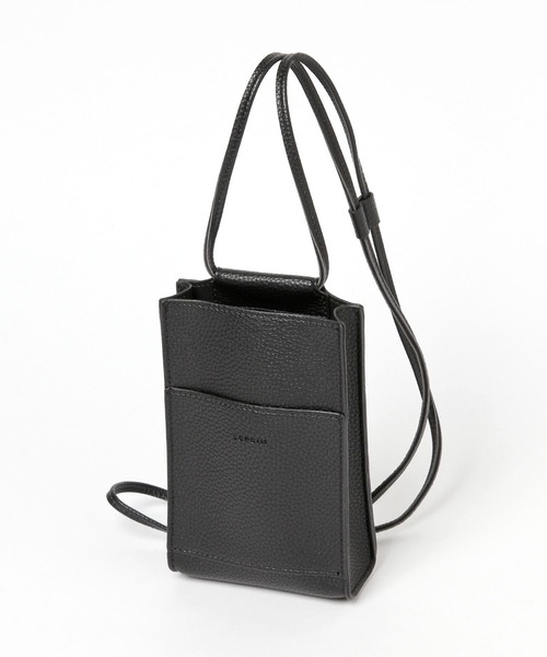 LEPSIM（レプシィム）の「【ゼロかる】スマホショルダー[2022春夏]　259939（ショルダーバッグ・レディース・アイボリー/ブラック/ブルー/グレイッシュベージュ/グリーン・ONE SIZE）」の11枚目の写真