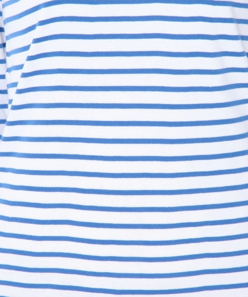 Another Edition（アナザーエディション）の「フライスボートネックカットソー/AEBC フライス B/N◆（Tシャツ/カットソー・レディース・オフホワイト/ブラック/グレー/コバルトブルー/ネイビー・フリー）」の17枚目の写真