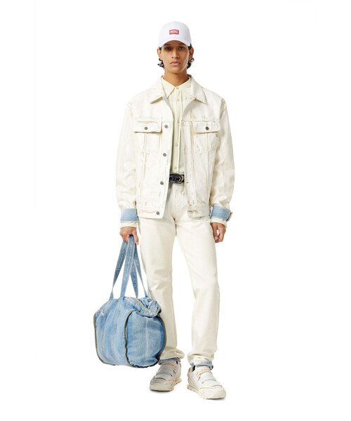 DIESEL（ディーゼル）の「DIESEL SS22 メンズ デニムジャケット ホワイト（デニムジャケット・メンズ・ホワイト系その他・MEDIUM/SMALL/LARGE/X-LARGE）」の2枚目の写真
