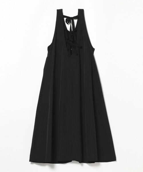 「BEAMS BOY」 ノースリーブニット ONE SIZE ブラック レディース BEAMS BOY（ビームスボーイ）の「BEAMS BOY / ナイロン タッサー