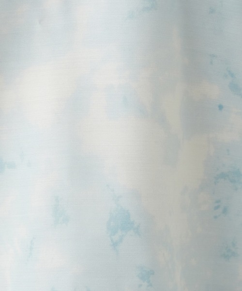 COMME CA ISM（コムサイズム）の「タイダイ風プリント シアー ブラウス（シャツ/ブラウス・レディース・ライトグレー系/ベージュ系/サックスブルー系・SMALL/MEDIUM/LARGE）」の16枚目の写真
