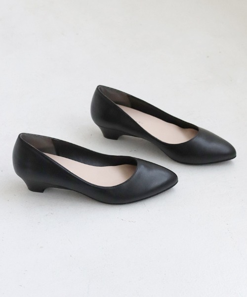 JELLY BEANS（ジェリービーンズ）の「アーモンドトゥプレーンパンプス<ふわさら>＜痛くない!＞＜疲れない＞(204-52793)JELLY BEANS(ジェリービーンズ)（パンプス・レディース・グレー/ブラック系その他/ブラック/グリーン/ネイビー・22.5/22/25/21.5/24.5/24/23.5/25.5/23）」の19枚目の写真