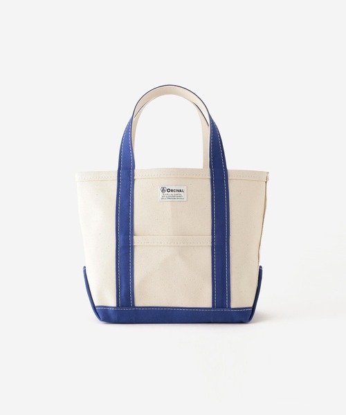 ORCIVAL（オーシバル）の「ORCIVAL | キャンバストートバッグ 小（トートバッグ・レディース・アイボリー/グレー系その他/グレー系その他2/ピンク系その他/ブルー系その他2/イエロー系その他/ライトグレー/ベージュ/チャコール/パープル系その他/ブルー系その他/D/ブラウン系その他/F/オレンジ系その他/レッド系その他2/A/グリーン系その他/ピンク系その他2・-）」の9枚目の写真