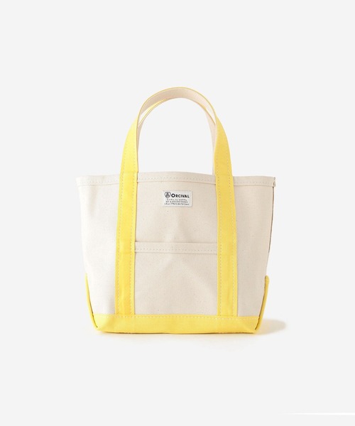 ORCIVAL（オーシバル）の「ORCIVAL | キャンバストートバッグ 小（トートバッグ・レディース・アイボリー/グレー系その他/グレー系その他2/ピンク系その他/ブルー系その他2/イエロー系その他/ライトグレー/ベージュ/チャコール/パープル系その他/ブルー系その他/D/ブラウン系その他/F/オレンジ系その他/レッド系その他2/A/グリーン系その他/ピンク系その他2・-）」の12枚目の写真