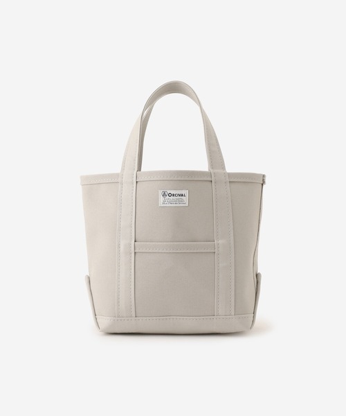 ORCIVAL（オーシバル）の「ORCIVAL | キャンバストートバッグ 小（トートバッグ・レディース・アイボリー/グレー系その他/グレー系その他2/ピンク系その他/ブルー系その他2/イエロー系その他/ライトグレー/ベージュ/チャコール/パープル系その他/ブルー系その他/D/ブラウン系その他/F/オレンジ系その他/レッド系その他2/A/グリーン系その他/ピンク系その他2・-）」の2枚目の写真