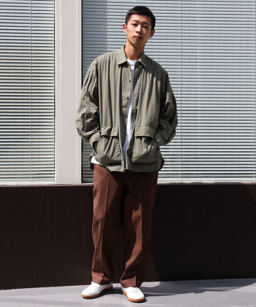 BEAMS（ビームス）の「BEAMS / バナナスリーブ シャツ（シャツ/ブラウス・メンズ・オリーブ/ブルー・SMALL/MEDIUM/LARGE/X-LARGE）」の3枚目の写真