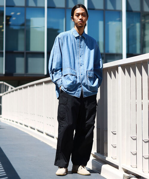 BEAMS（ビームス）の「BEAMS / バナナスリーブ シャツ（シャツ/ブラウス・メンズ・オリーブ/ブルー・SMALL/MEDIUM/LARGE/X-LARGE）」の8枚目の写真