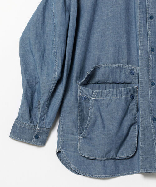 BEAMS（ビームス）の「BEAMS / バナナスリーブ シャツ（シャツ/ブラウス・メンズ・オリーブ/ブルー・SMALL/MEDIUM/LARGE/X-LARGE）」の11枚目の写真