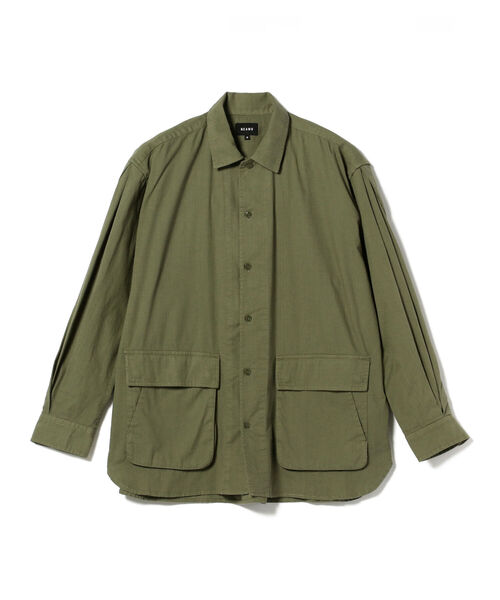 BEAMS（ビームス）の「BEAMS / バナナスリーブ シャツ（シャツ/ブラウス・メンズ・オリーブ/ブルー・SMALL/MEDIUM/LARGE/X-LARGE）」の13枚目の写真