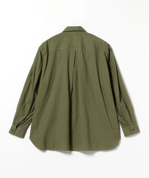 BEAMS（ビームス）の「BEAMS / バナナスリーブ シャツ（シャツ/ブラウス・メンズ・オリーブ/ブルー・SMALL/MEDIUM/LARGE/X-LARGE）」の14枚目の写真